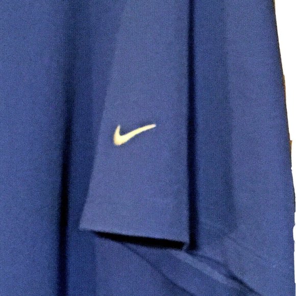 NIKE Golf Polo Shirt 2XL Dri-Fit Curry Celebrity Classic Blue Golf - Apollojets - Picture 6 of 9